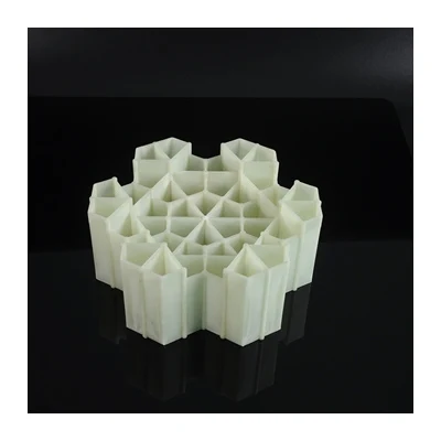 Plastic Structured Column Packing honeycomb shape plastic support block