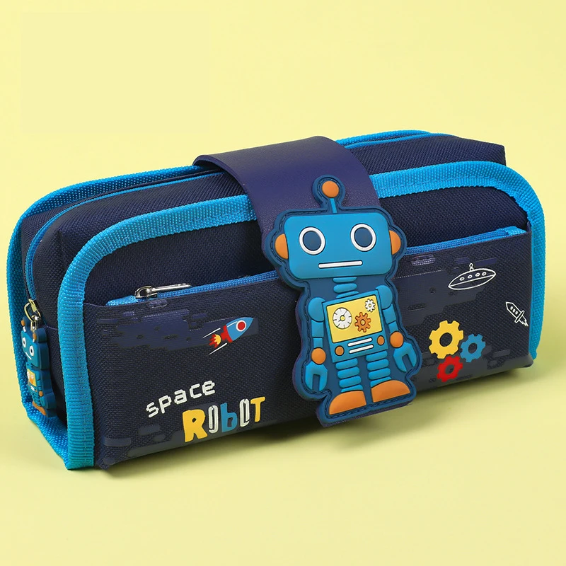 Cartoon Stationery Detachable Penbag Separate Pencil Case School pouches 2 in 1