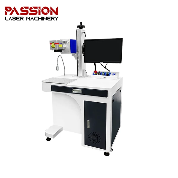 temper glass maker machine Optical desktop CO2 marking machine60W 100w laser marking machine 200*200 laser engraving machine