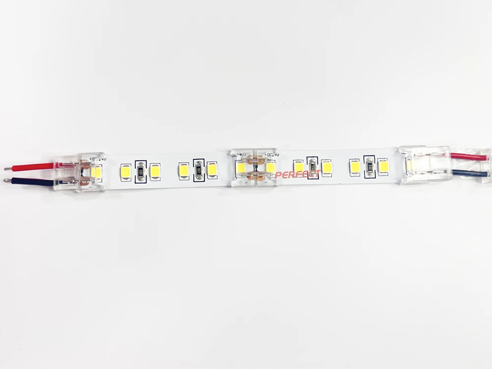 Тест-полоски для провода SMD5050 SMD2835 разъем Беспрерывное пайки светодиодные ленты Разъем Светодиодные