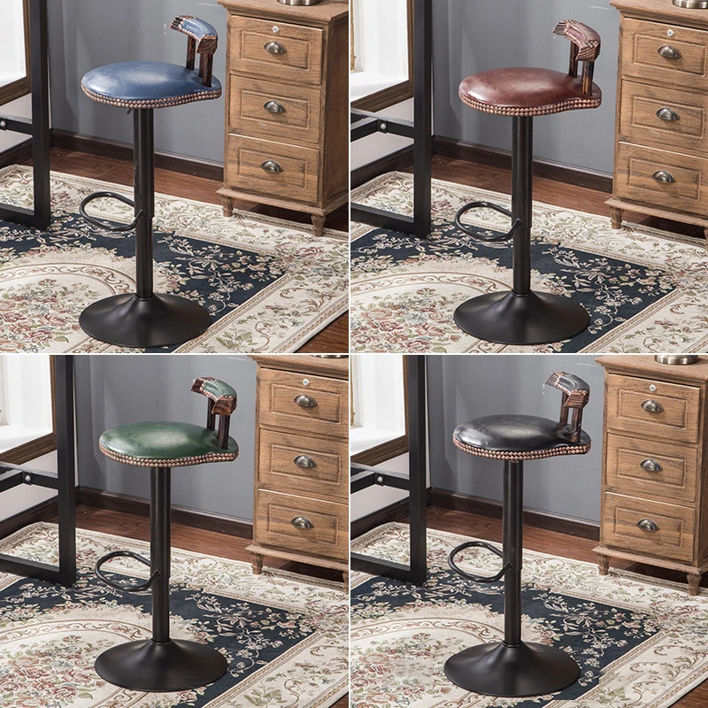 Hot Lift bar chairs American rotating bar chair iron chair home coffee shop Bar stools