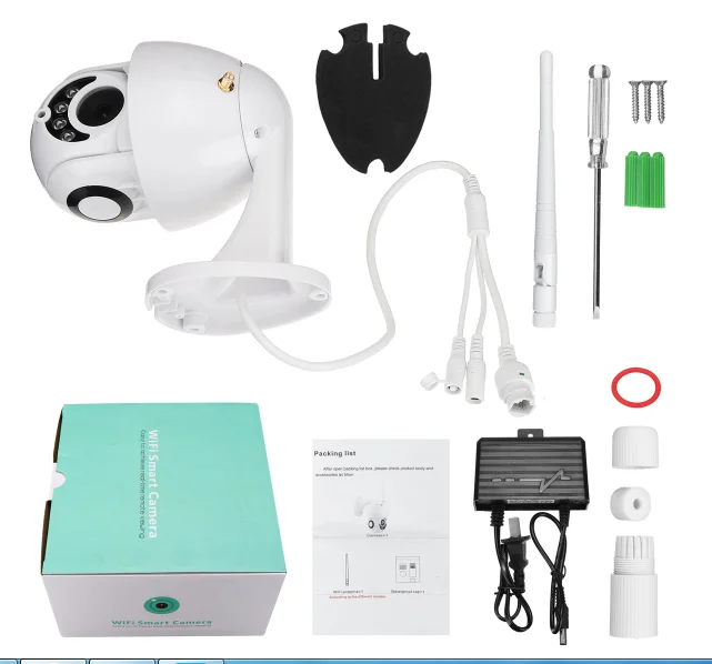 HD 1080P IP Camera Wireless Waterproof WiFi Network Night Vision Security camera Home Outdoor Indoor