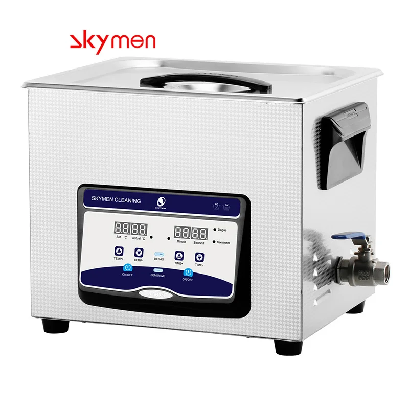 
 Горячая Распродажа, ультразвуковой очиститель для промывки винила и печатных плат, 10 л, 300 Вт JP-040S, SUS304  