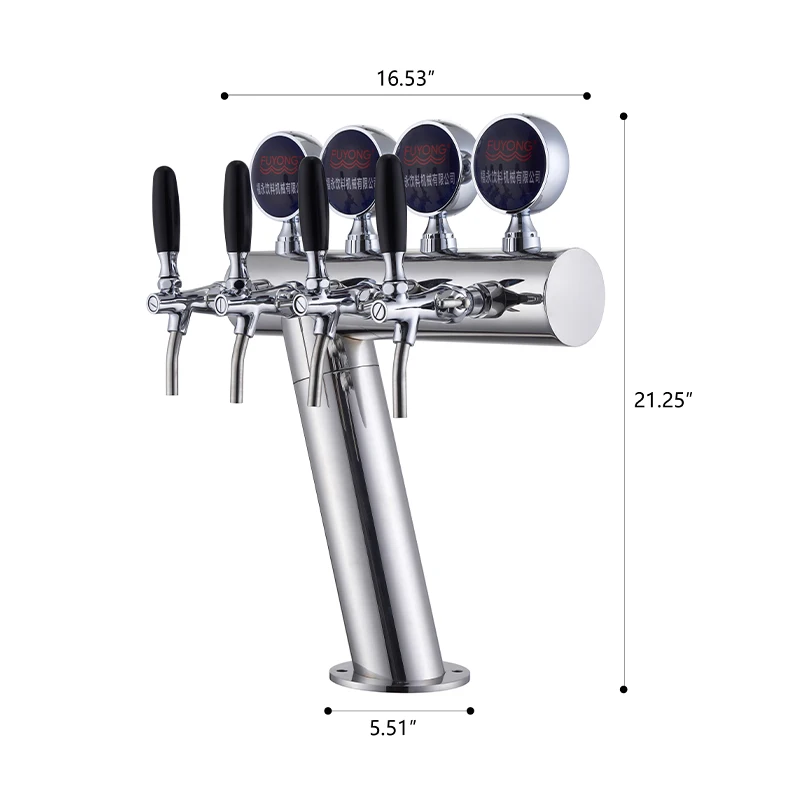 Led Stainless Steel Dispenser For Pub