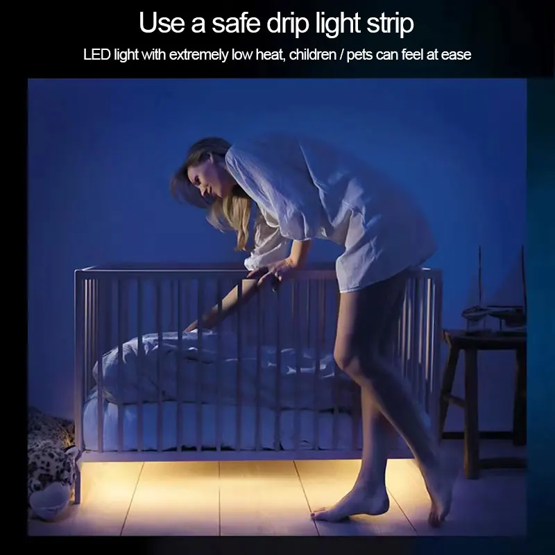 5050 SMD Wifi Usb TV Backlight Rgbic 5V Flexible Waterproof IP65 Rgbw Cinta Tira De Luces Neon Cob Smart LED Strip Light Luz