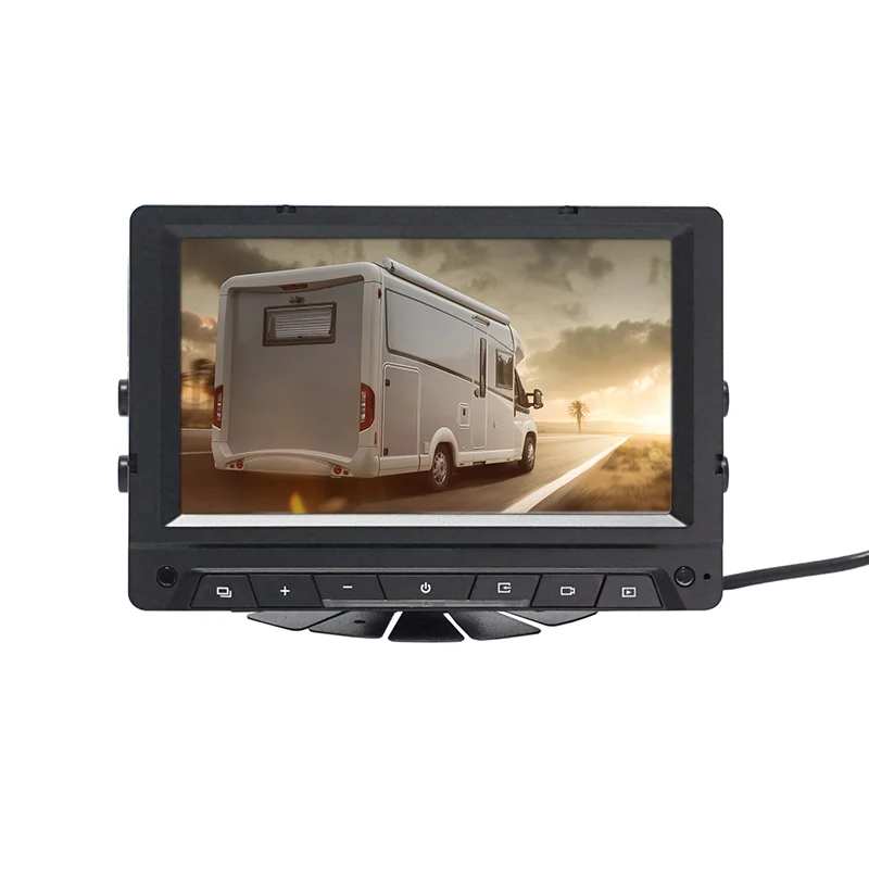 Car Reversing Aid Car Monitor 7 inch for Trucks Trailers Cargo Vans Buses