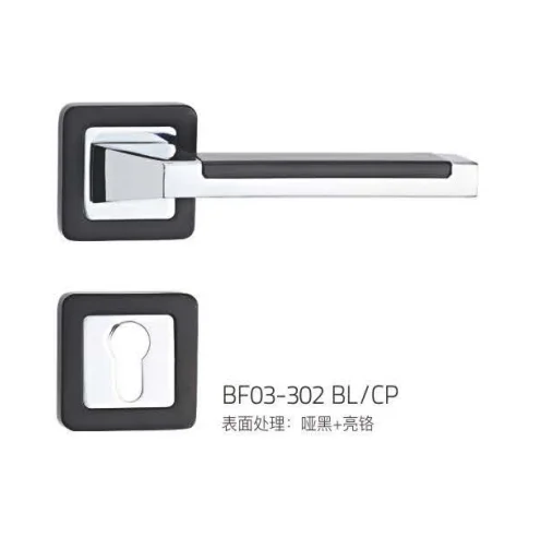  Дверной замок из нержавеющей стали черный и серый дверной с ключами