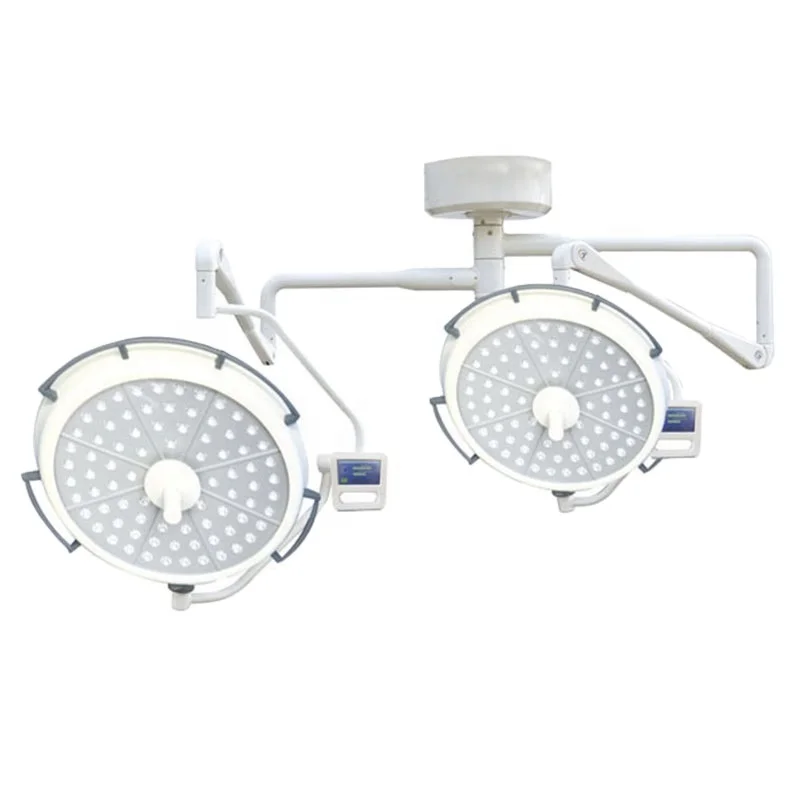 
Hospital Double Heads LED operation light ceiling operating lamp emergency equipments surgical light  (1600140163044)