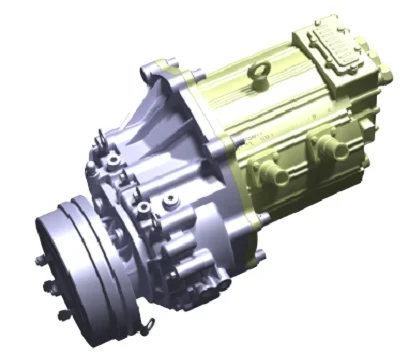 100kwmotor and controller for 4.5T Light Trucks Pure electric system Solution