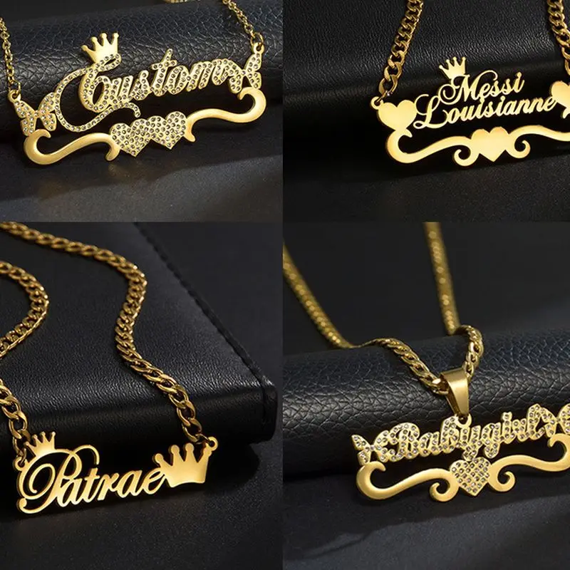 Bulk Chain With Family Names My Jewelry Customizedized Name Necklace