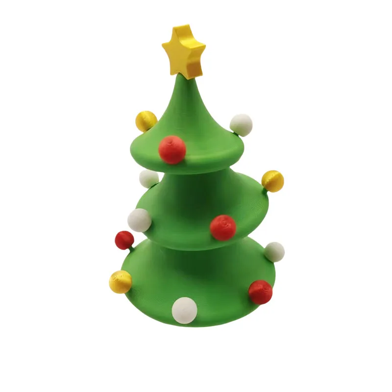 2025 Christmas Gift 3D Printed Christmas Tree Educational  Unisex Toys for Kids and Adults 14CM
