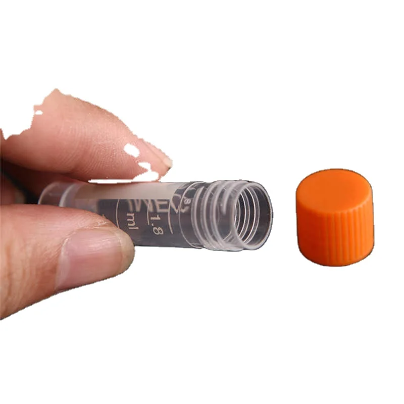 Объем флакона бутылки с завинчивающейся крышкой 20 шт. 1 8 мл Выпускной центрифужная пробирка PP лабораторный анализ замораживания