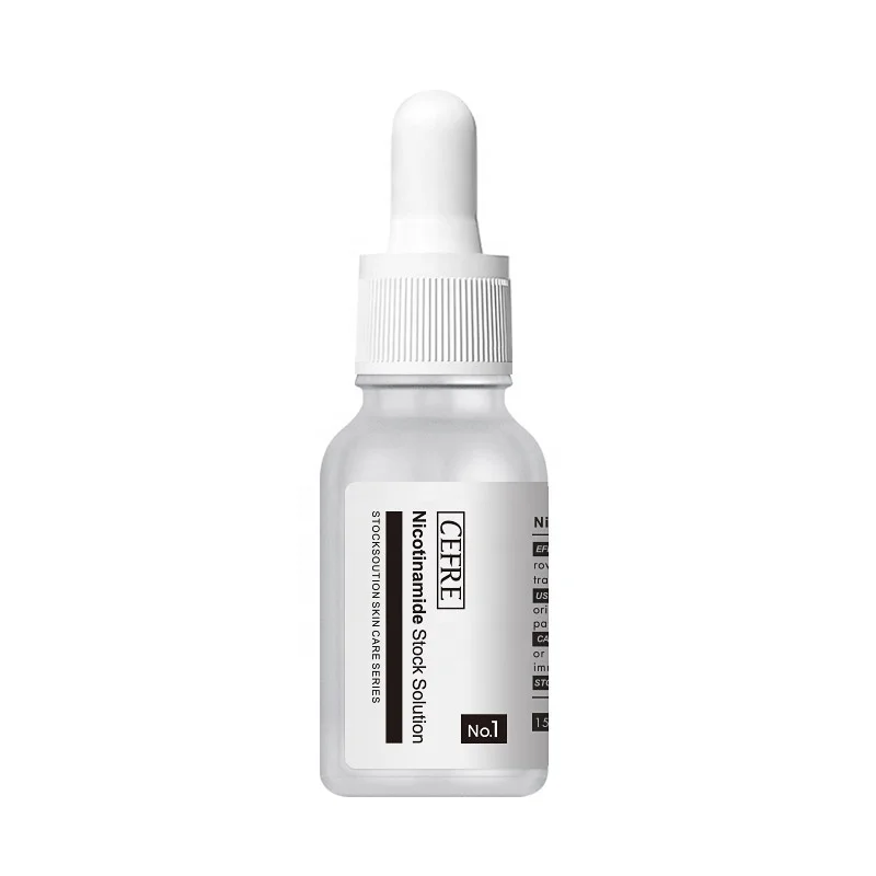 Brighten Skin Tone Diminish Fine Lines Acne Marks Shrink Pores Whitening Stock Solution Face Care Nicotinamide Serum