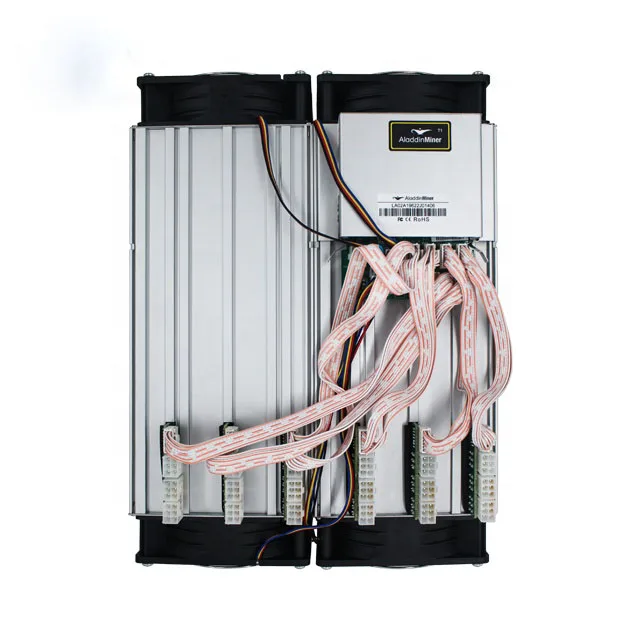 Самая выгодная asic Майнер Aladdin t1 2020, б/у Майнер Alladin T1 32Th/s с блоком питания, б/у 32T с 2 мощностями для майнинга