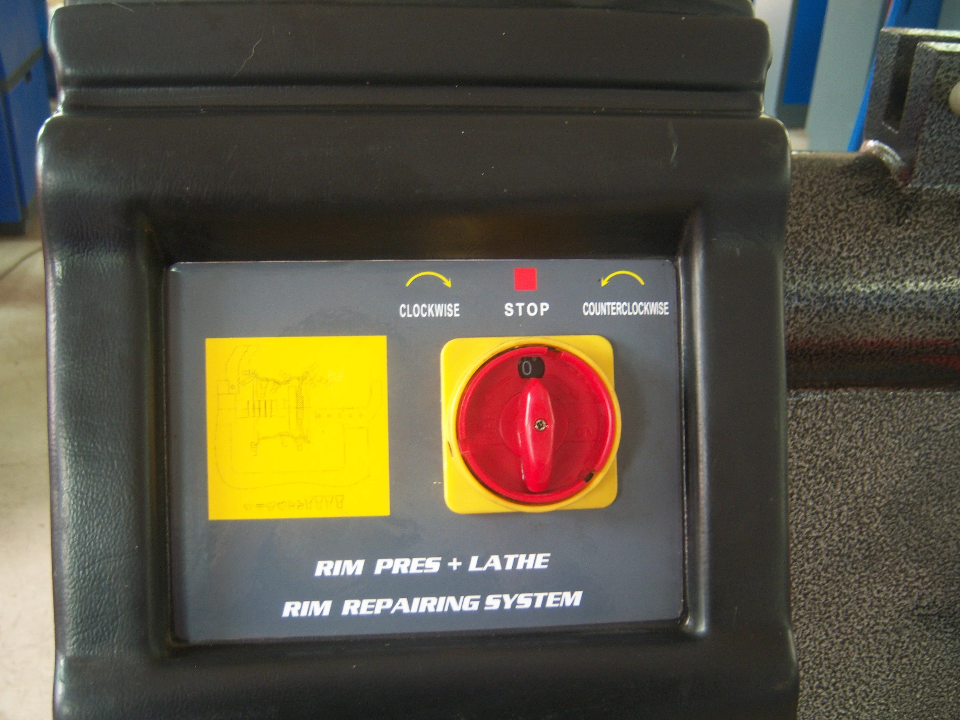 YL-95 Automatic  Rim Straightening Machine rim repair machine