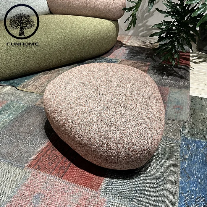 Hot Selling Small Ottomans Sofa Set Ottoman Big Corner Sofa With Ottoman