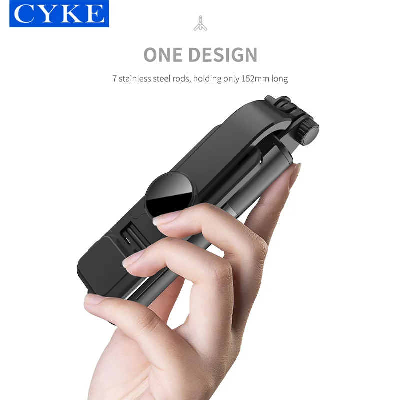  CYKE Гибкая селфи-Палка с Bluetooths Штатив 3 в 1 Мини 360 градусов Выдвижная селфи-палка-телескопическая