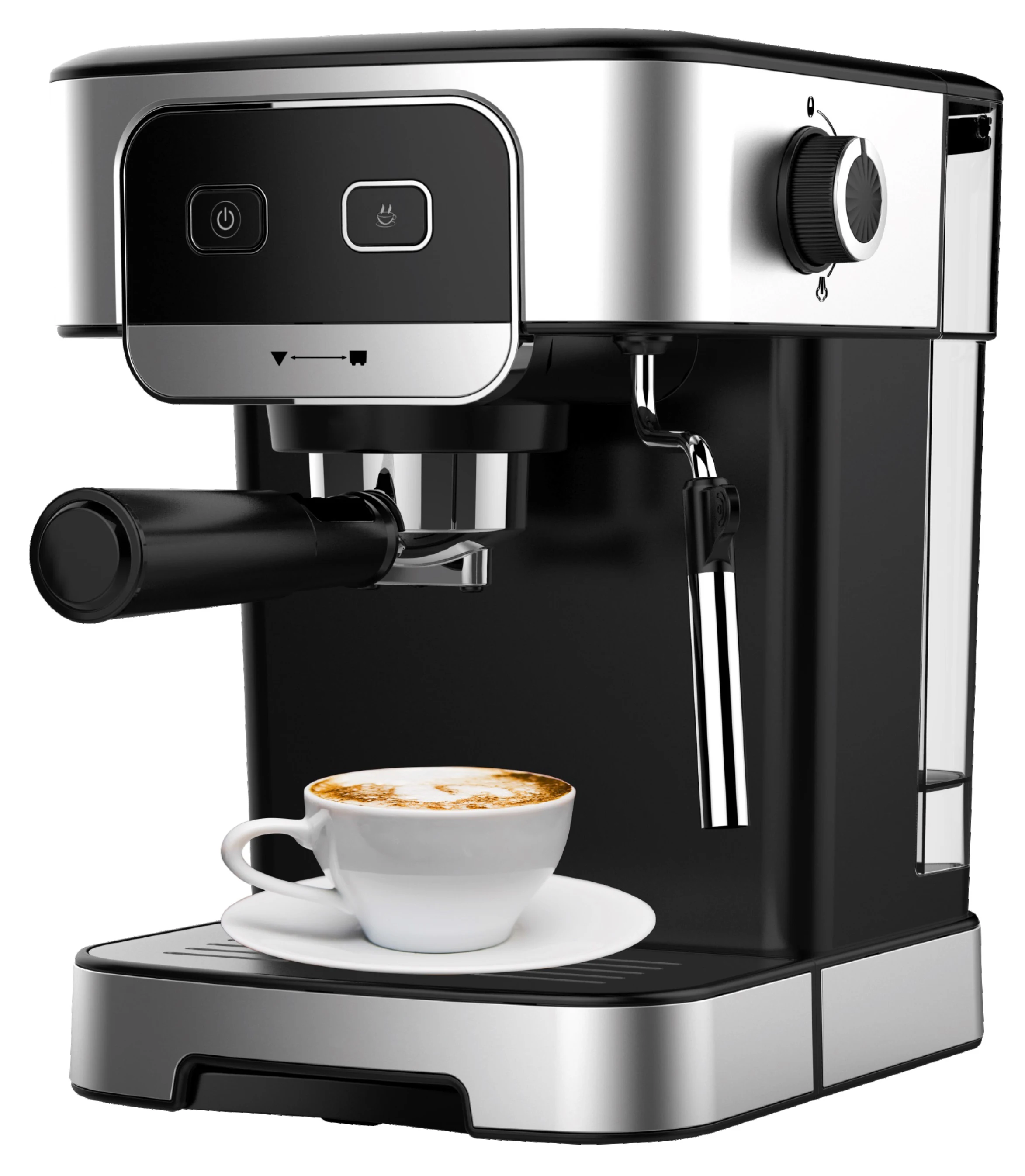 Professional Pressure Automatic Expresso Maker Espresso Machine With 1.8L Removable Water Tank