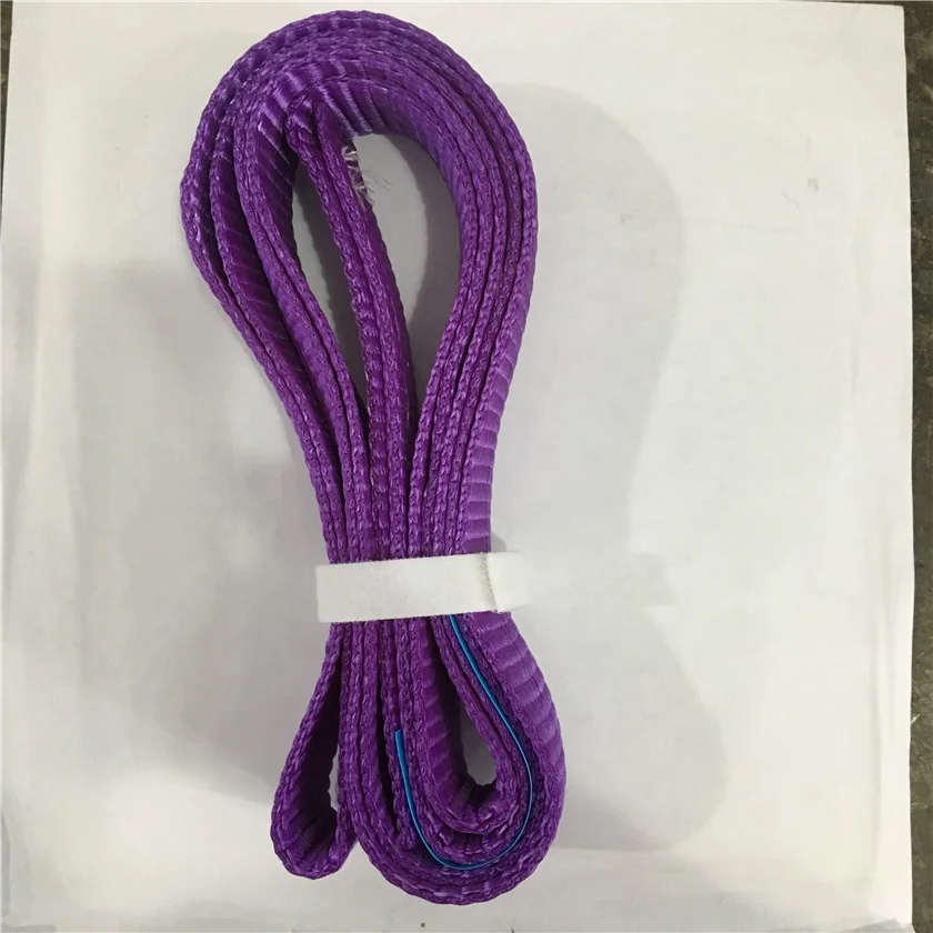 Factory Direct Sales 7T Polyester Flat Belt Endless One Way Sling