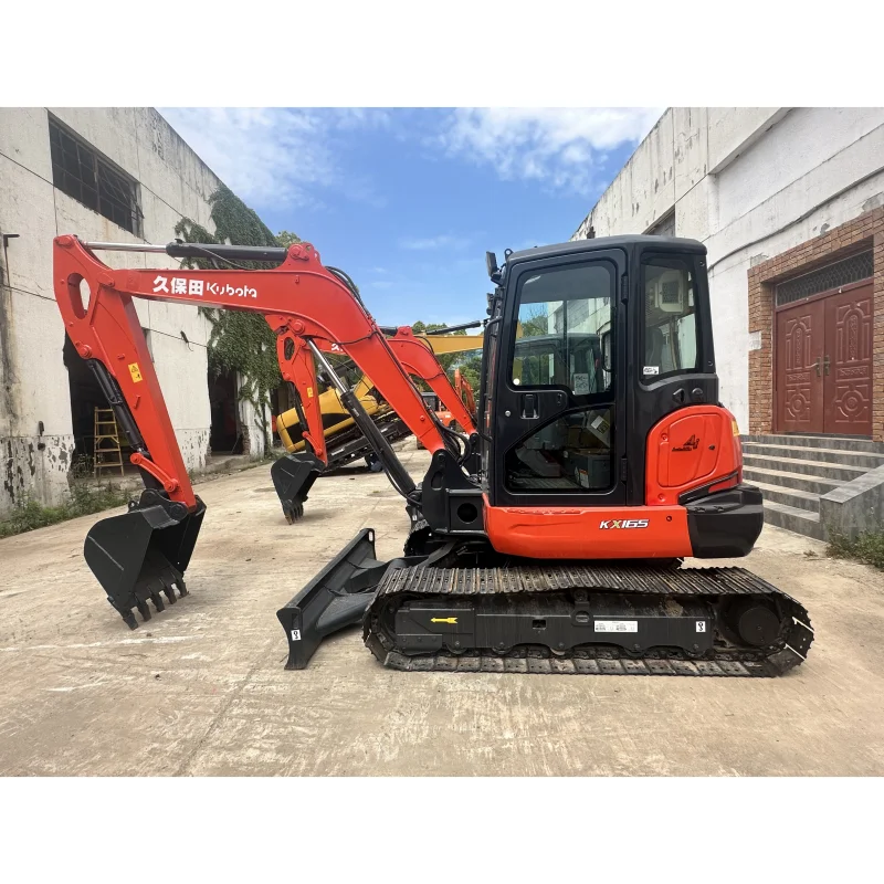 used kubota kx165 excavator kubota mini excavator 5 ton KX 165 digger Construction Compact Equipment