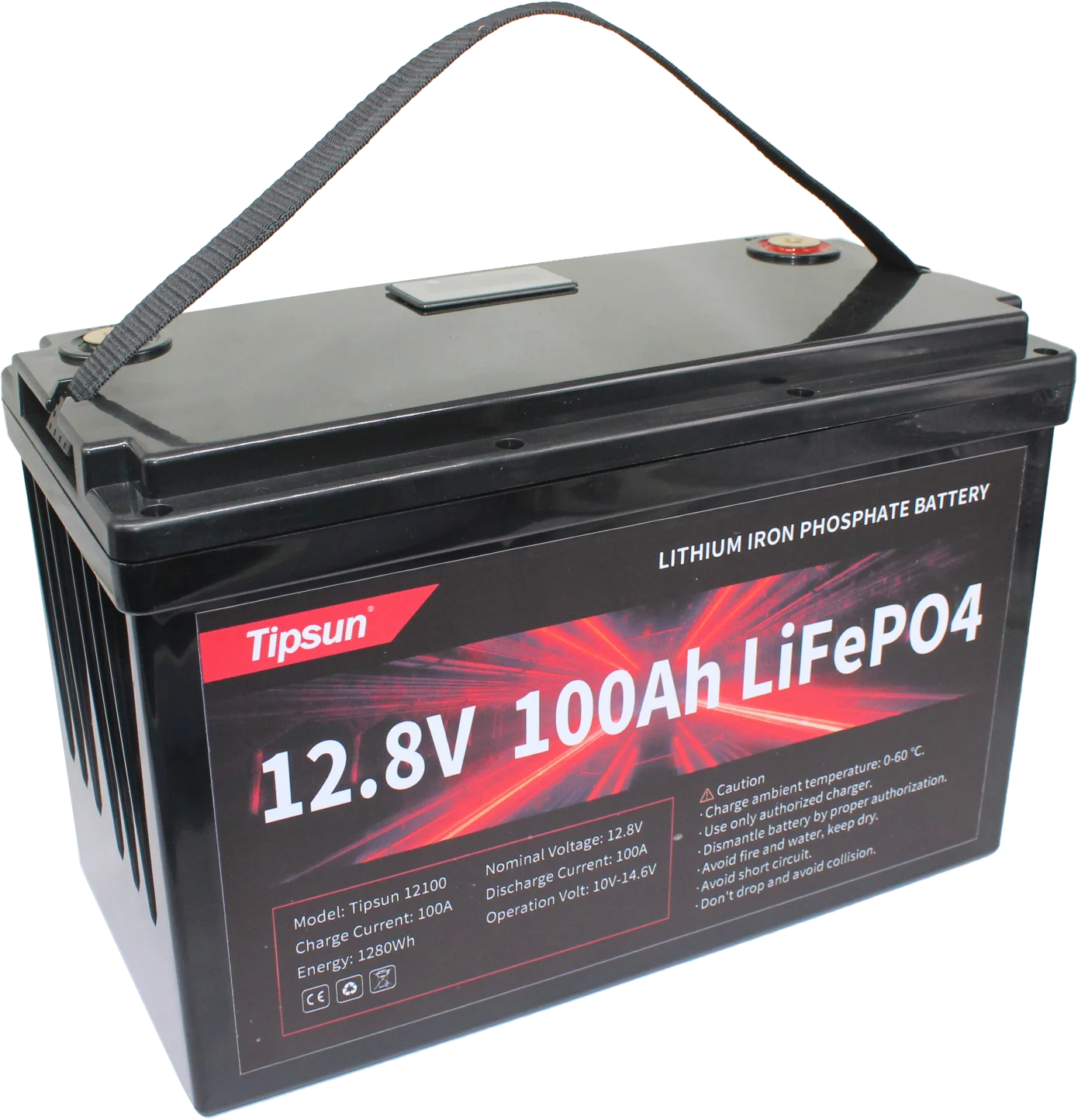 OEM глубокий цикл 12 В 100Ah LiFePO4 литиевая батарея 8 150Ah для RV solar