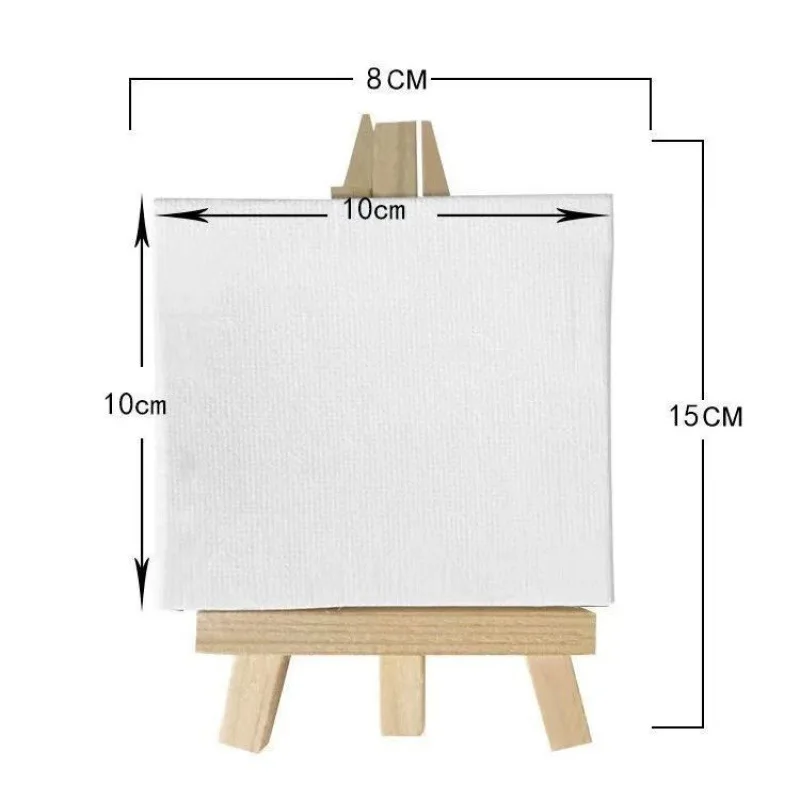 Custom wholesales white Linen pure cotton Canvas  Artist Frame for Hand painted Painting