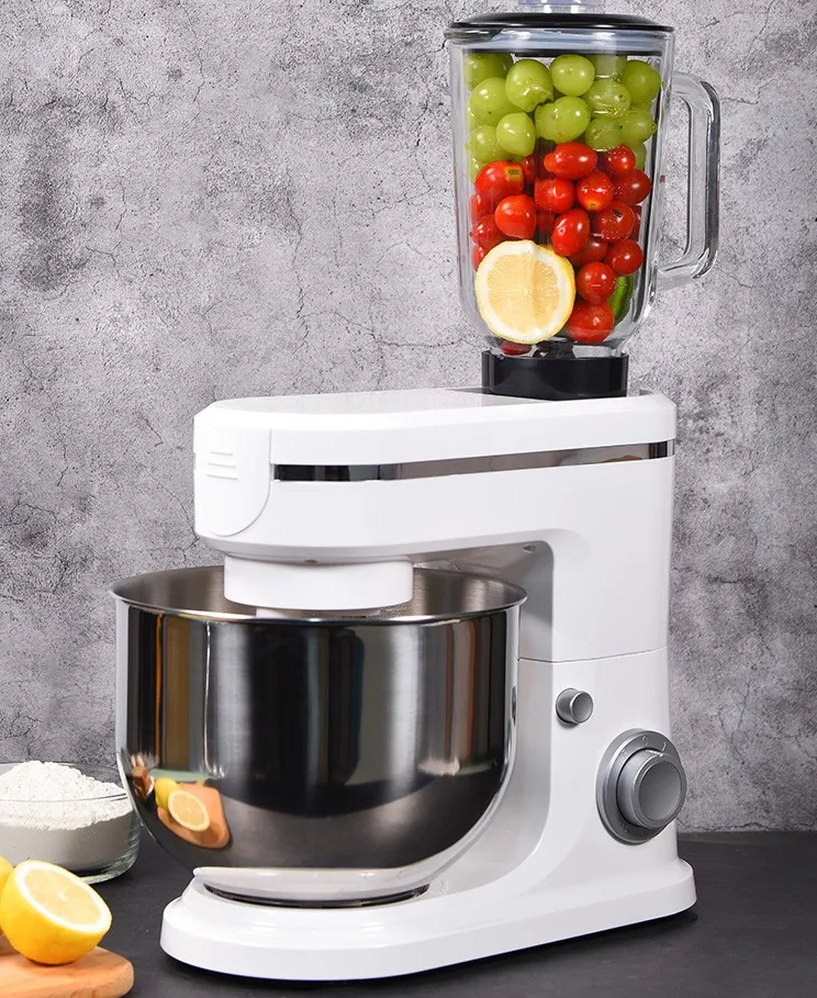 High-Power Household Stand Mixer with Lar Capacity Electric Planetary Kitchen Food Grinder Cake Bread Dough Other Ingredients