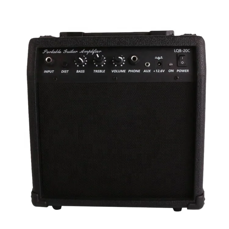 20W watt rechargeable chargeable battery electric acoustic guitar bass amplifier amps