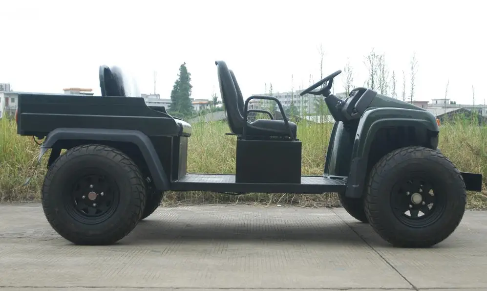 Cheap electric utility vehicle off road cargo golf cart manufacturer