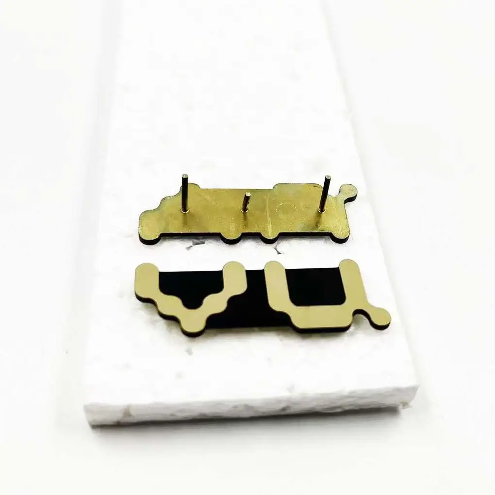 High Quality Custom Metal 3D Embossed Label Brushed Anodized Aluminum Logo Name Plate Metal Logo Die Casting Metal Nameplate