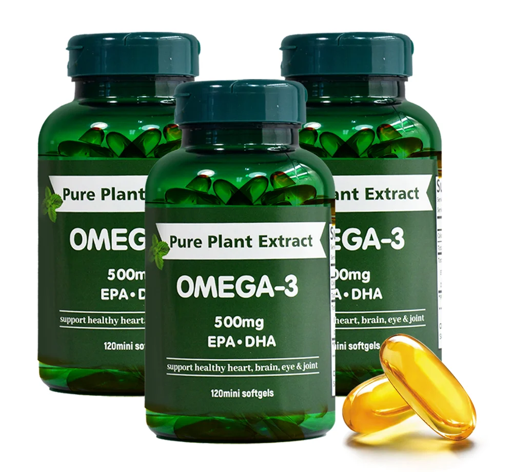 Vegan Omega 3 DHA + DPA Softgels в капсулах премиум-класса замена рыбьего жира нейтральный углерод поддерживает 120 здоровья сердца мозга и суставов