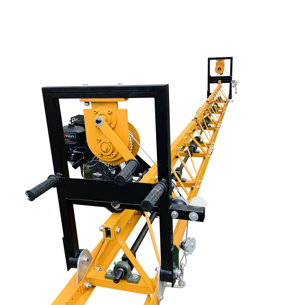 4-18m Gasoline Power Pavement Leveler Screed Tools Concrete Floor Leveling Machine Concrete Vibrating Truss Screed