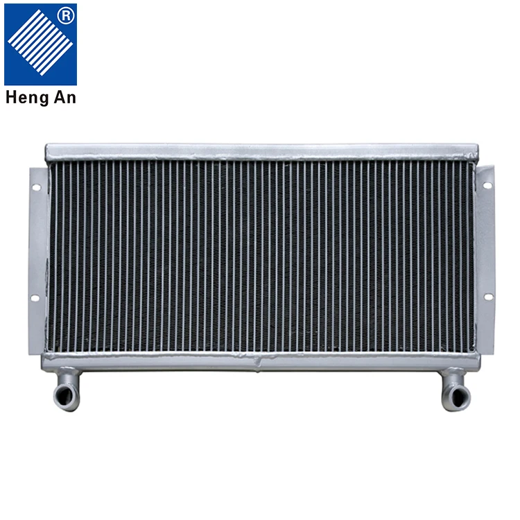 china manufacture Aluminum Core hydraulic oil cooler for jcb
