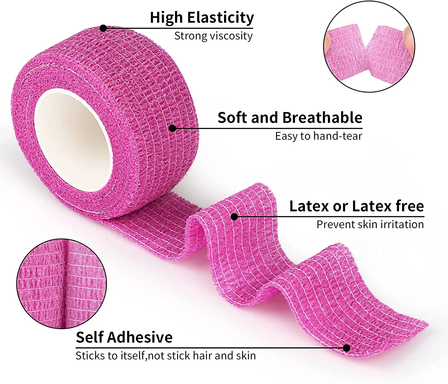 2022 Athmedic sport cotton light stretch Eab Tape thumb tape for hook grips weightlifting thumb tape