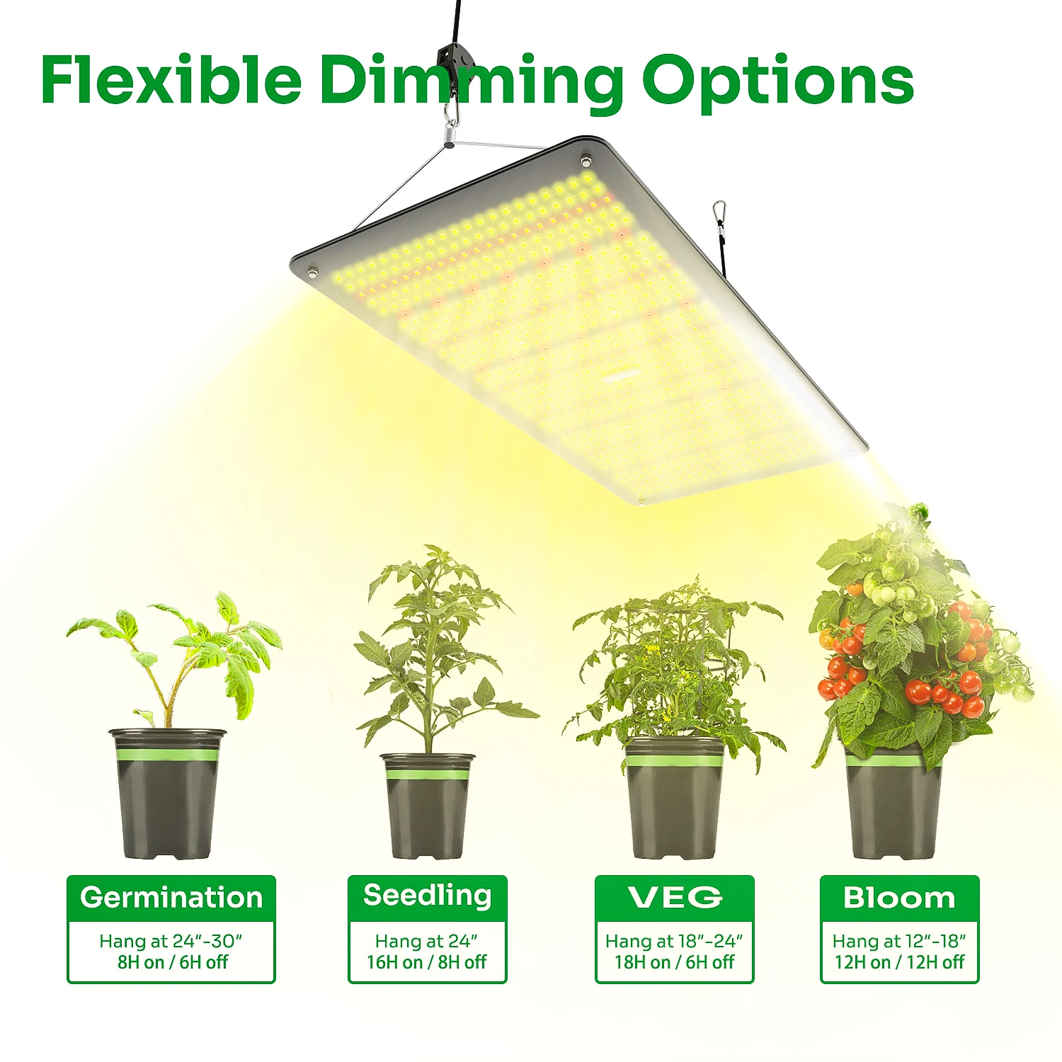 Lightmyleaf driver lm301h advanced grow light 2.8umol/J quantum 240W grow light led