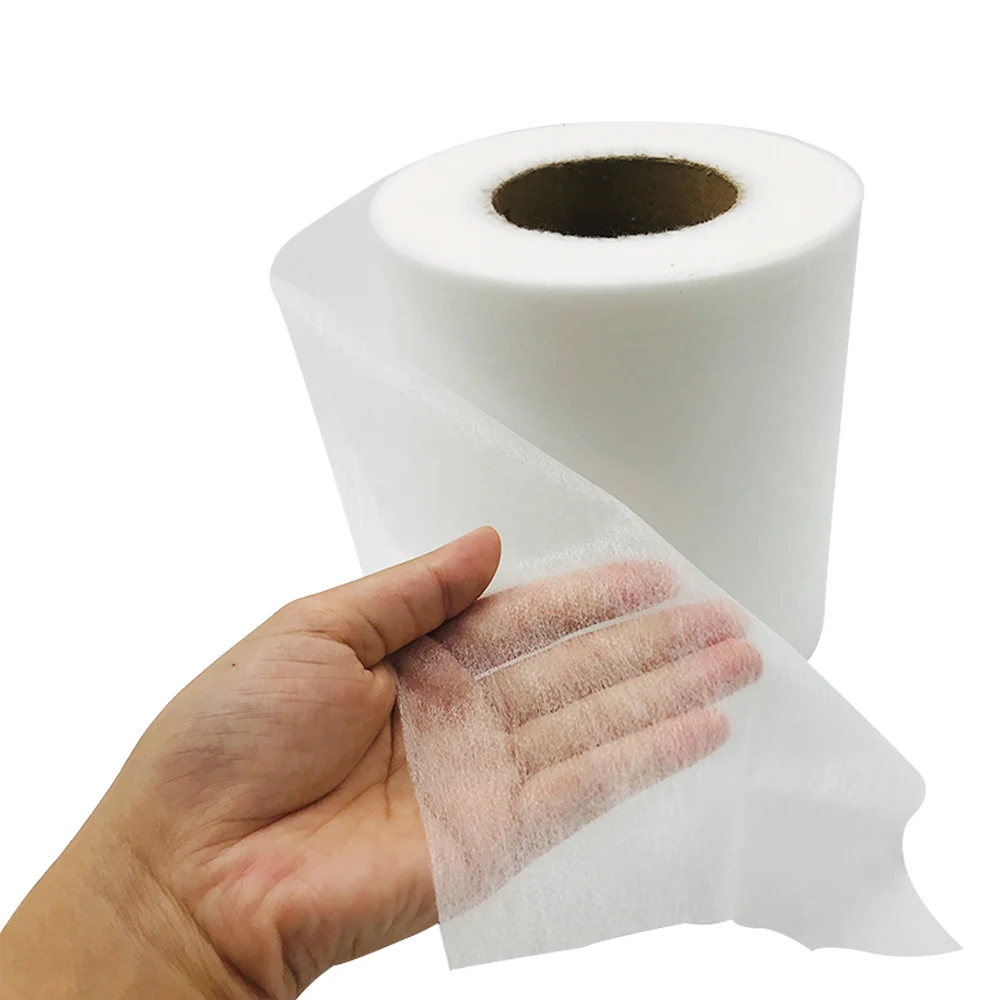 JUHUA GSM Customized Soft Diaper Surface Sheet Raw Material Hot Air Through Nonwoven Hydrophilic Non Woven Fabric