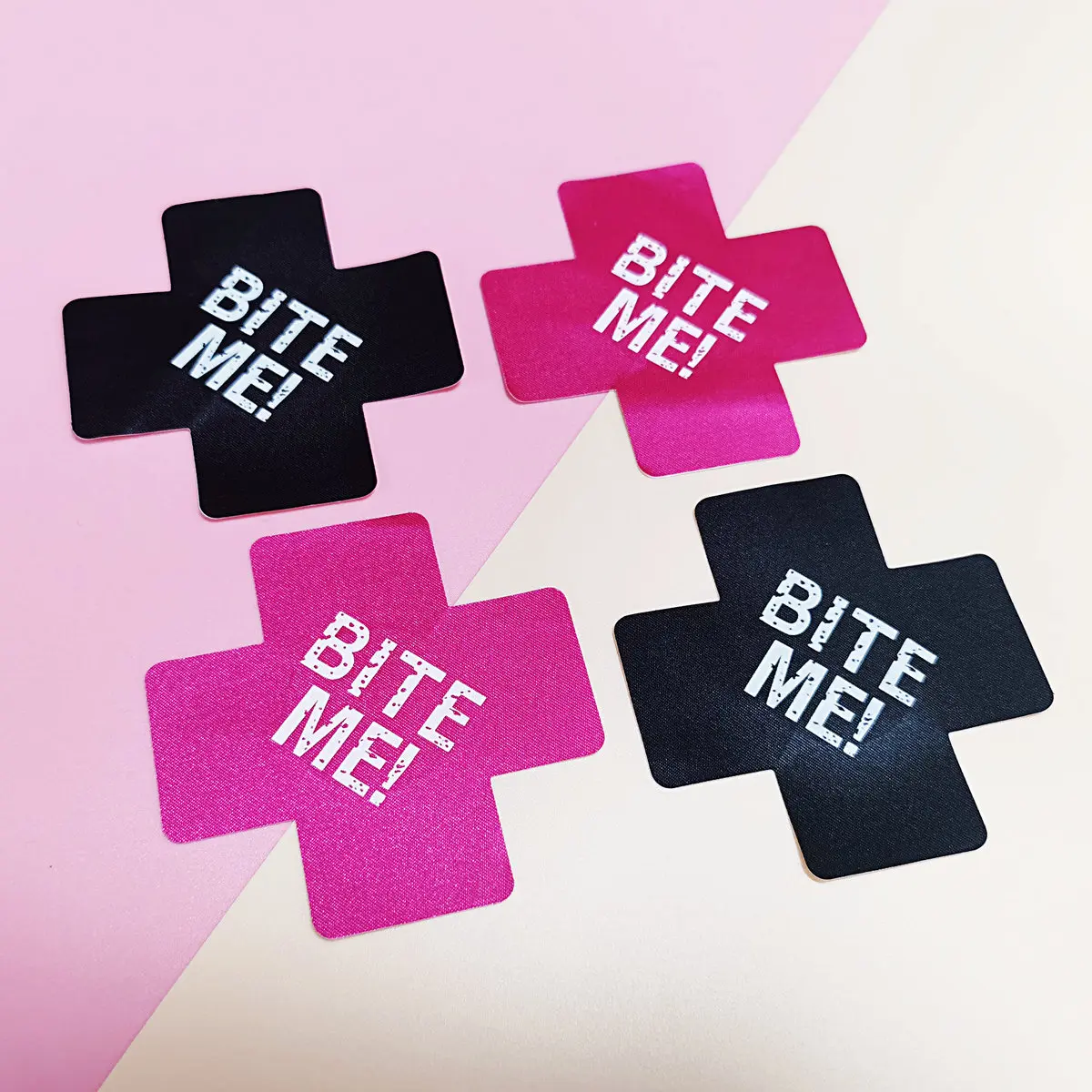 KAYA Wholesale Cross Shape Sexy Ladies Nipple Pasties Disposable Invisible Adhesive Nipple Covers