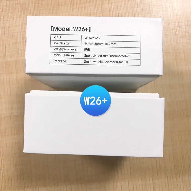 
 Спортивные Часы W26 W34 IWO с сенсорным экраном диаметром 44 мм, фитнес-часы с экраном 1,75 дюйма, водонепроницаемый смарт-браслет  