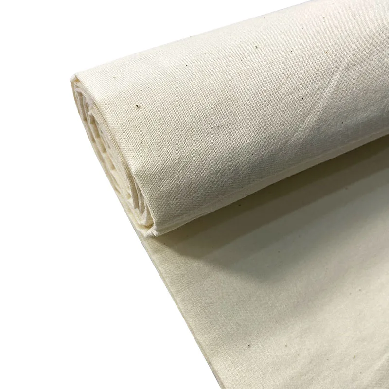 unbleached cotton calico fabric supplier from China 63' 67' 68'