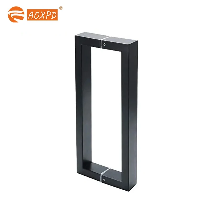 Factory wholesale custom stainless steel door handle shower room bathroom glass door handle