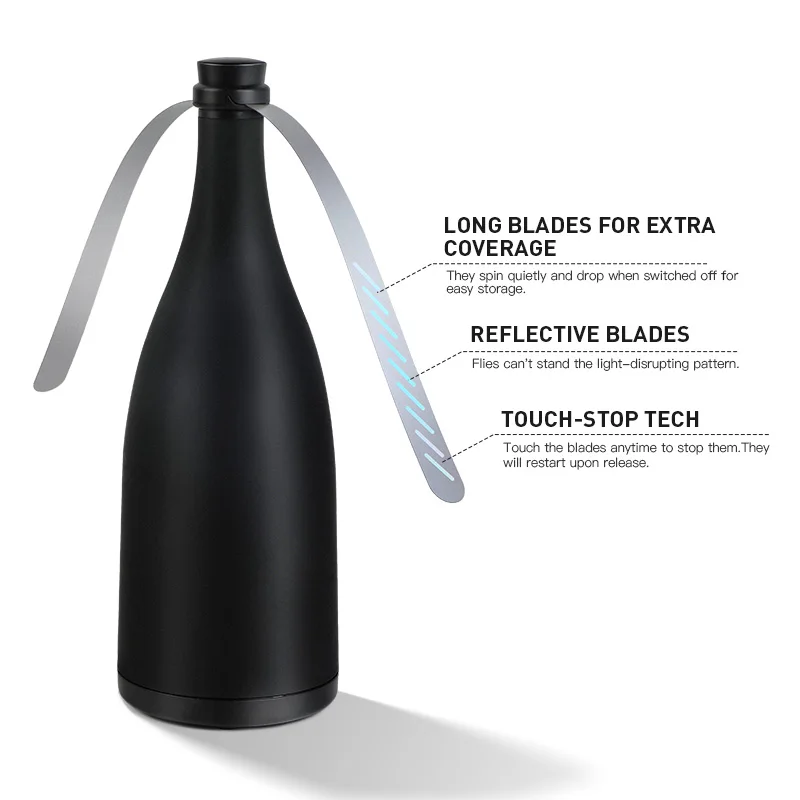 Customized Indoor Outdoor Home Anti Fly Fan with Usb