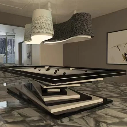 High-end custom indoor and outdoor family modern style Strong Frame and legs 7ft/8ft/9ft pool billiards table