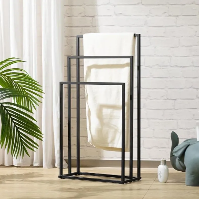 Factory New Bathroom Metal - 3-Layer Freestanding Towel Drying Rack