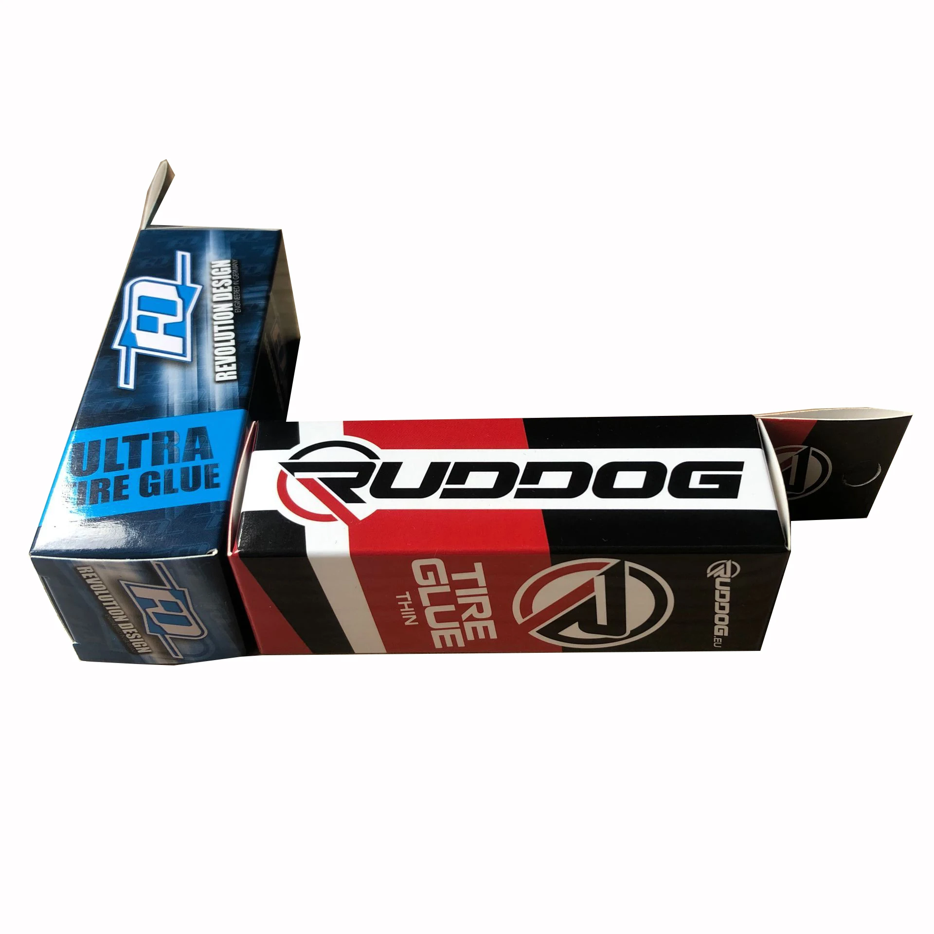 Factory custom 350 500 gram white cardboard reverse tuck folding box paper packaging boxes tire glue packaging