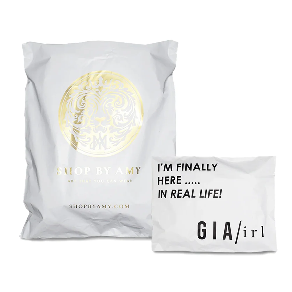 Custom Logo Printing Mailer Bags 10x13 Small Plastic Poly Mailers Eco Friendly Clothing Packaging Mailing Bags