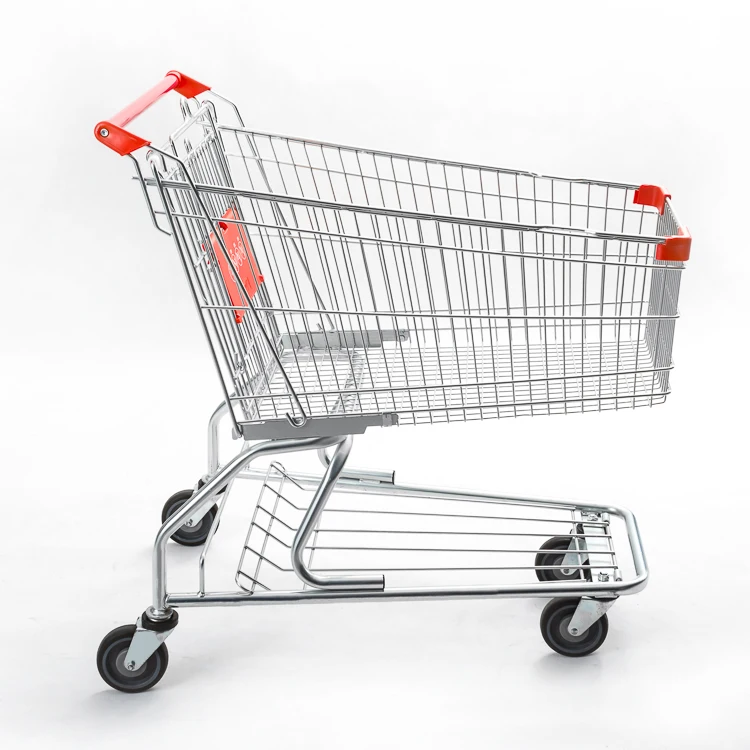 Market Shopping Trolley Metal Supermarket Cart Trolley Shopping Cart