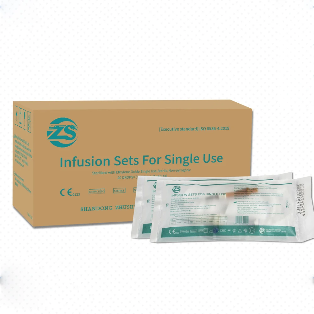 CE ISO High Quality Children/Adult Luer Lock/Luer slip IV Infusion Set Transfusion Systems
