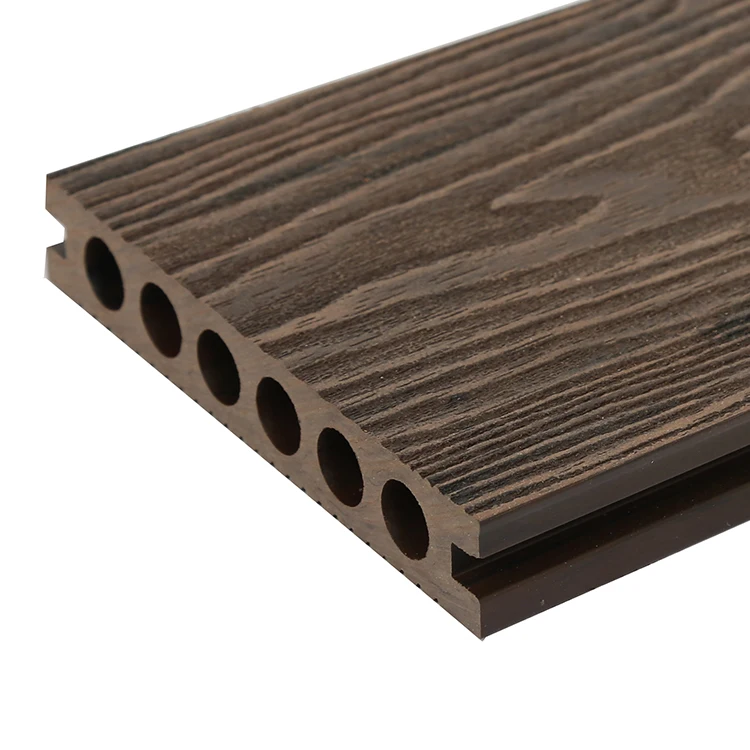 Home Outdoor Buildings Shopfront Slats Plastic Wood Exterior Decoration WPC decking