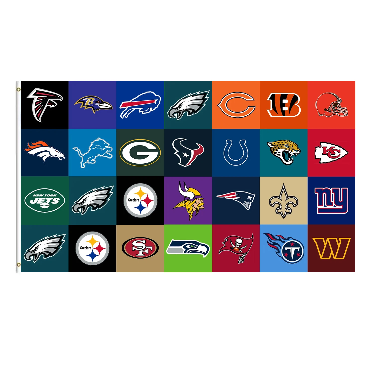 NFL Flag Hot Sale Dallas Cowboys Flag Custom Printing 100%Polyester 3x5ft Durable Used in Super Bowl Custom Dallas Cowboys Flag