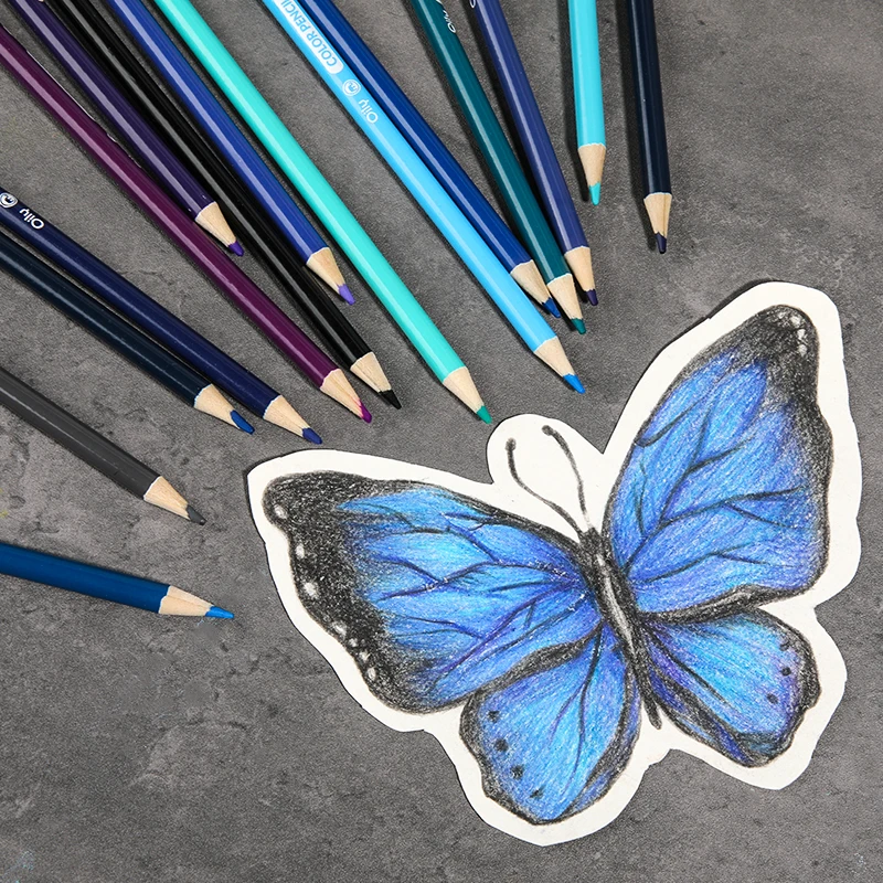 Gxin K002B12 12 Colors Sketch custom Pencil professionnel crayon de couleur pour enfant For Students School Art Supplies